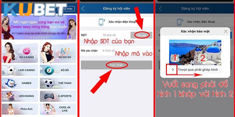 Đăng ký Kubet cực đơn giản tiện lợi trong vài phút 1 Thông tin đăng ký Kubet bắt buộc chính xác và đầy đủ theo yêu cầu